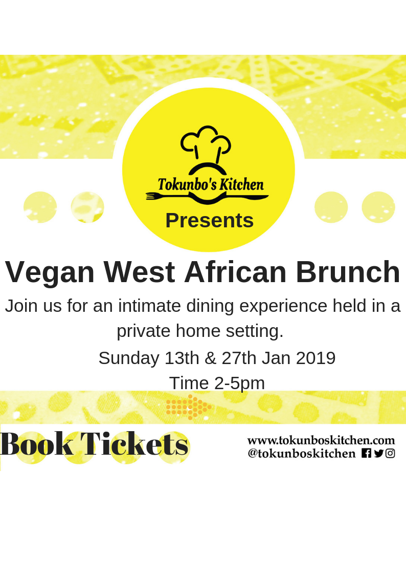 vegan brunch flyer