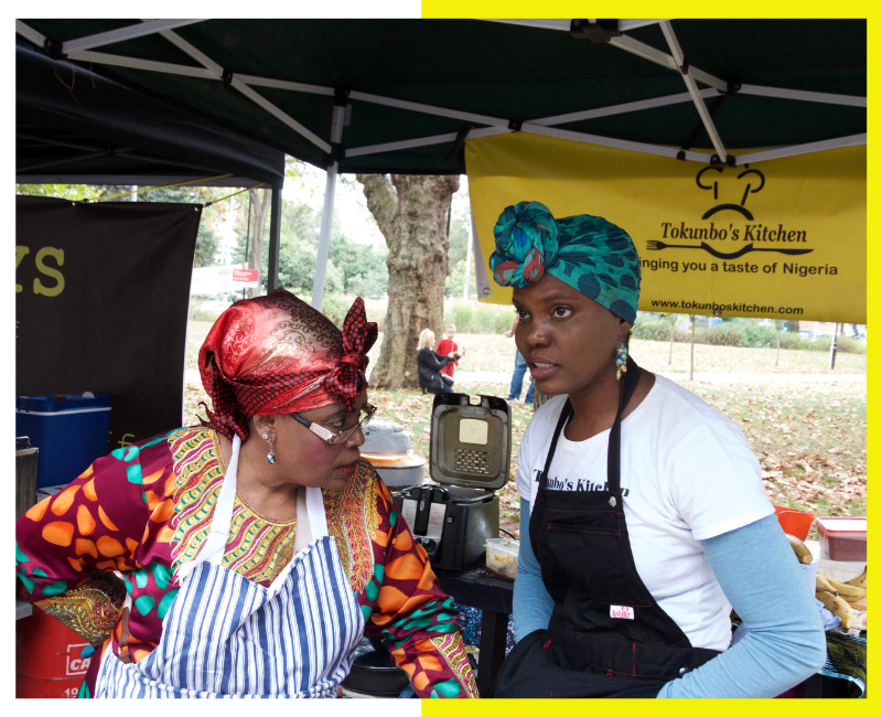 Food festival, Food market, Nigerian Chef, Tokunbo's Kitchen, Nigerian chef, African cuisine